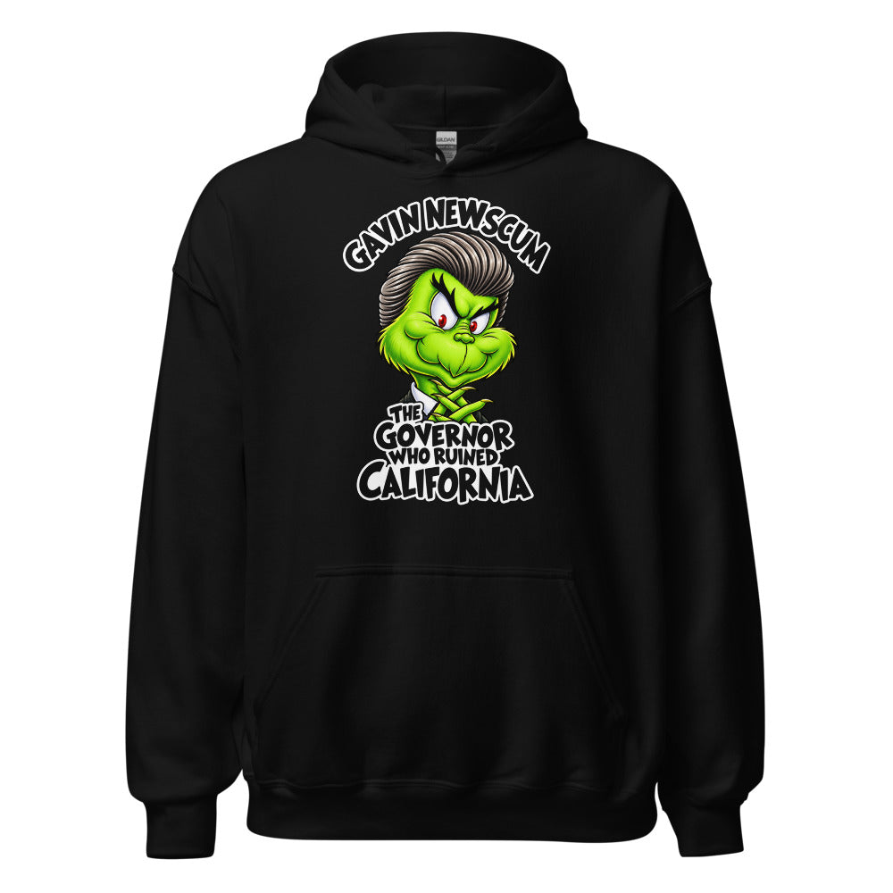 "NEWSCUM GRINCH" Hoodie - Black