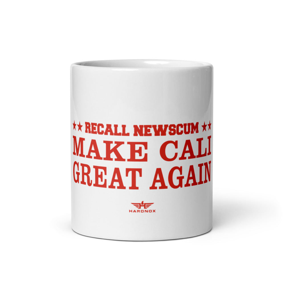 "Newscum Make Cali Great Again" Mug