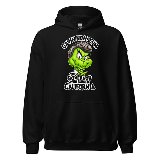 "NEWSCUM GRINCH" Hoodie - Black
