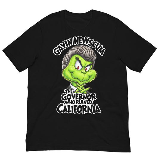 "NEWSCUM GRINCH" T-Shirt - Black